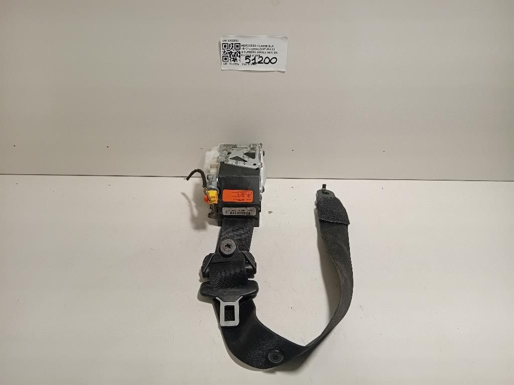 Cintura DI Sicurezza Sedile ANT DX 6122002 Mercedes Classe SLK R171 2004