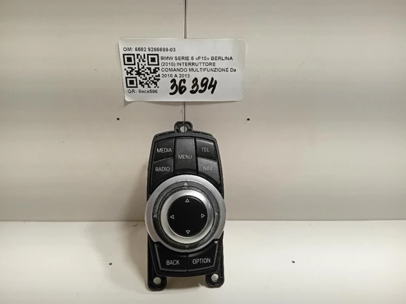 Interruttore Comando Multifunzione 6582 9286699-03 Bmw Serie 5 F10 Berlina 2010
