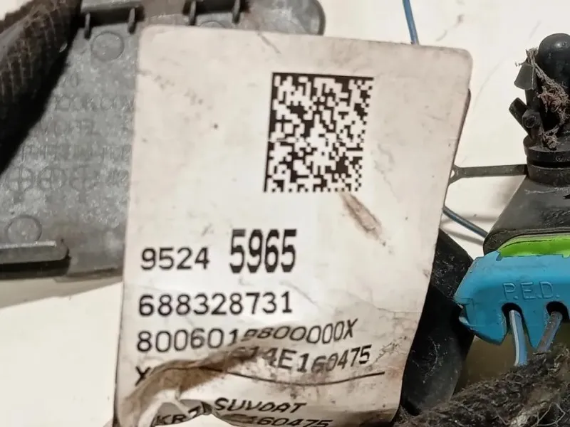 Cablaggio Paraurti ANT Sensori DI Parcheggio 95245965 Opel Mokka 2013