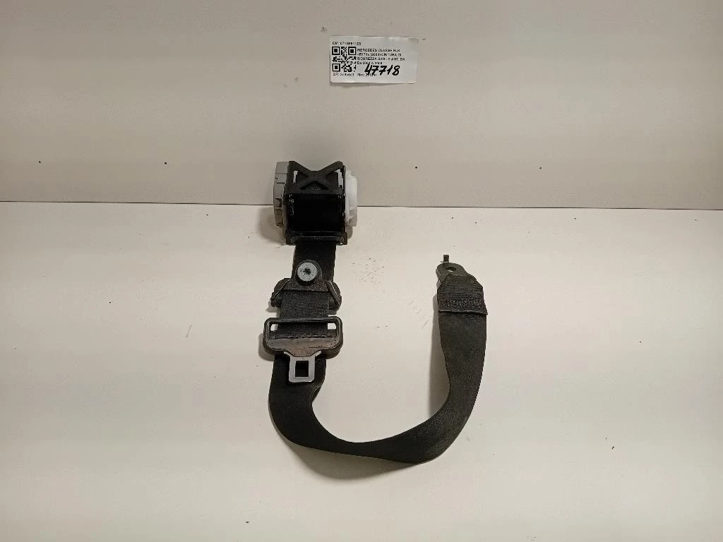 Cintura DI Sicurezza Sedile ANT DX 306393799228 Mercedes Classe SLK R171 2004