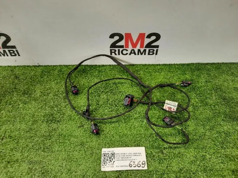Cablaggio Paraurti POST Sensori DI Parcheggio 9364199 Bmw Serie 5 G30 Berlina 2016
