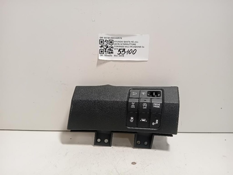 Interruttore Comando Multifunzione 93720-2WCH0RYN Hyundai Santa FÉ IV 2015