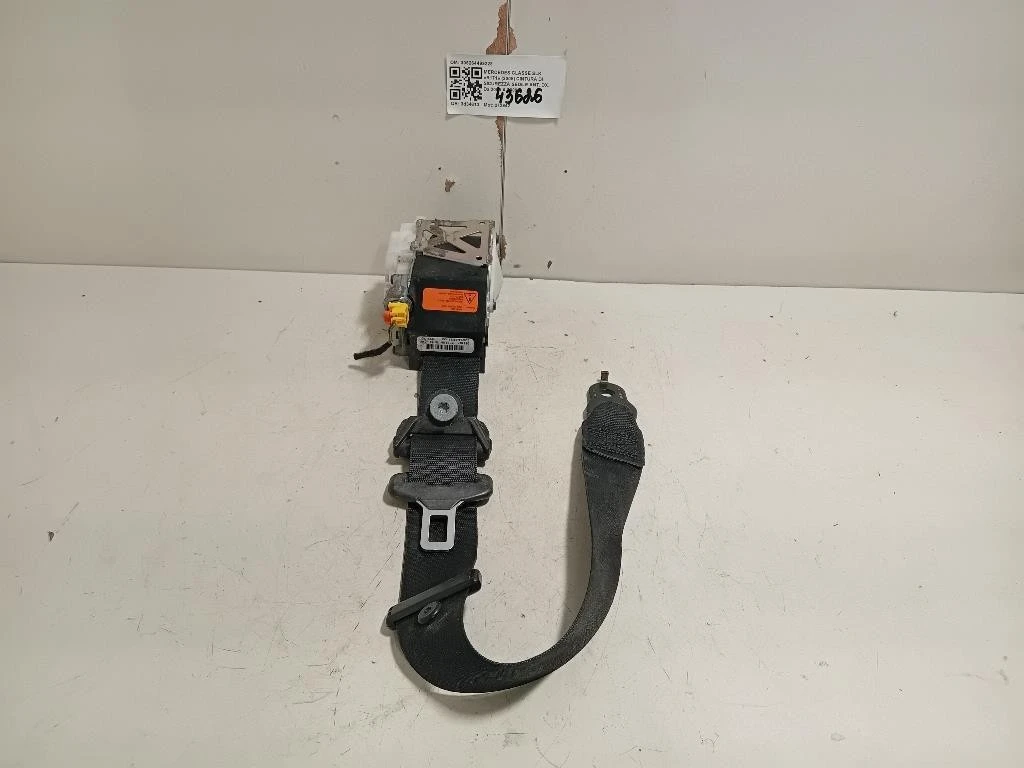 Cintura DI Sicurezza Sedile ANT DX 306264499228 Mercedes Classe SLK R171 2008