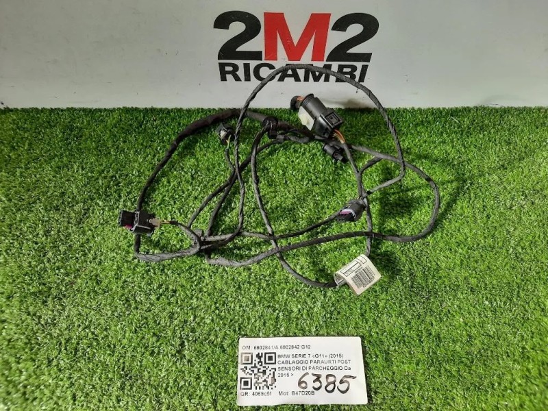 Cablaggio Paraurti POST Sensori DI Parcheggio 6802841A 6802842 G12 Bmw Serie 7 G11 2015