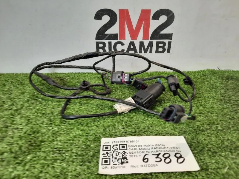 Cablaggio Paraurti POST Sensori DI Parcheggio 8795109 8795101 Bmw X3 G01 2018