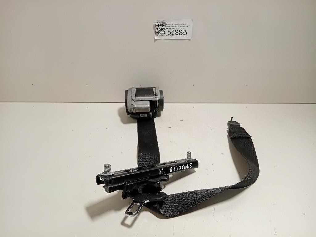 Cintura DI Sicurezza Sedile ANT DX 601384300 Mercedes Sprinter III 2013