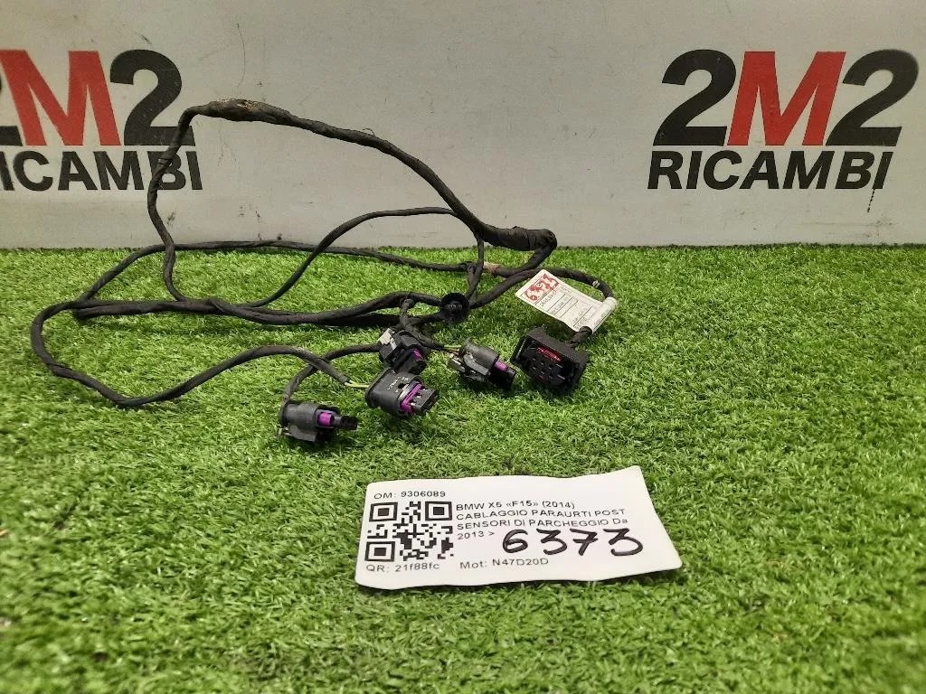 Cablaggio Paraurti POST Sensori DI Parcheggio 9306089 Bmw X5 F15 2014