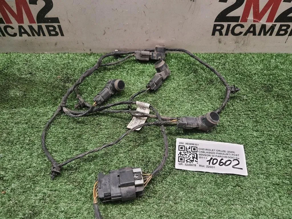 Cablaggio Paraurti POST Sensori DI Parcheggio 983998301 Chevrolet Cruze 2009