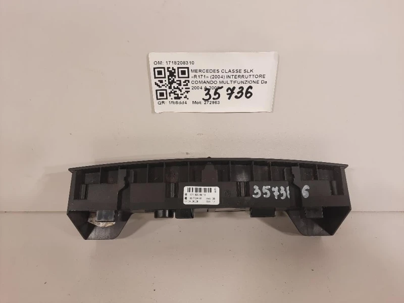 Interruttore Comando Multifunzione 1718208310 Mercedes Classe SLK R171 2004