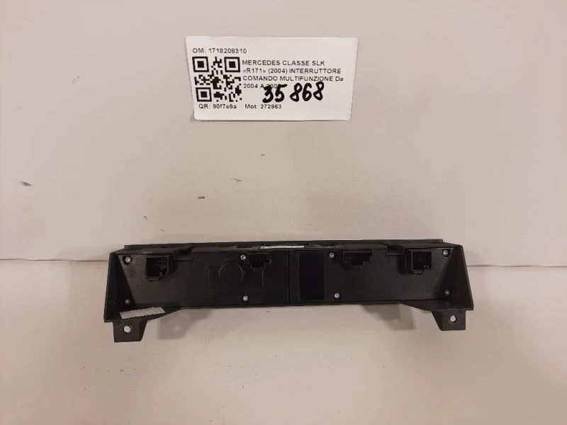 Interruttore Comando Multifunzione 1718208310 Mercedes Classe SLK R171 2004
