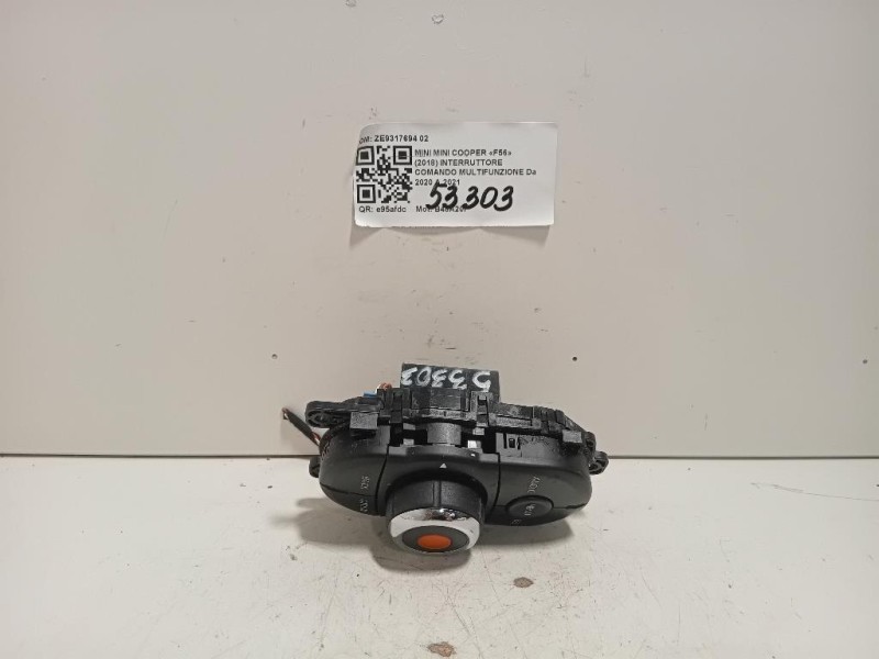 Interruttore Comando Multifunzione ZE9317694 02 Mini MINI Cooper F56 2018