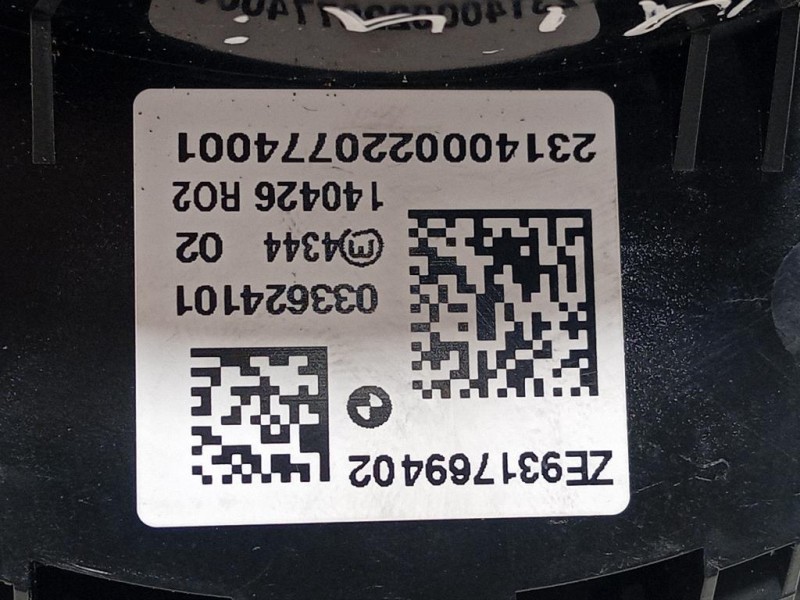 Interruttore Comando Multifunzione ZE9317694 02 Mini MINI Cooper F56 2018