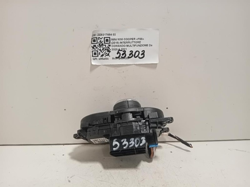 Interruttore Comando Multifunzione ZE9317694 02 Mini MINI Cooper F56 2018