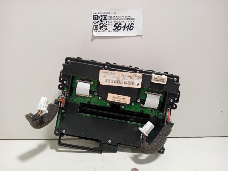 Interruttore Comando Multifunzione 28395 5X00D Nissan Navara 2010