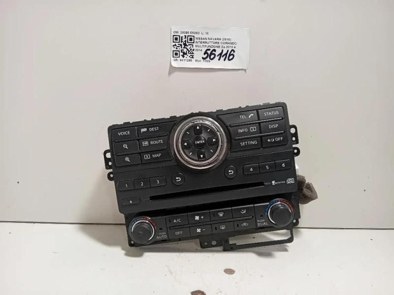 Interruttore Comando Multifunzione 28395 5X00D Nissan Navara 2010