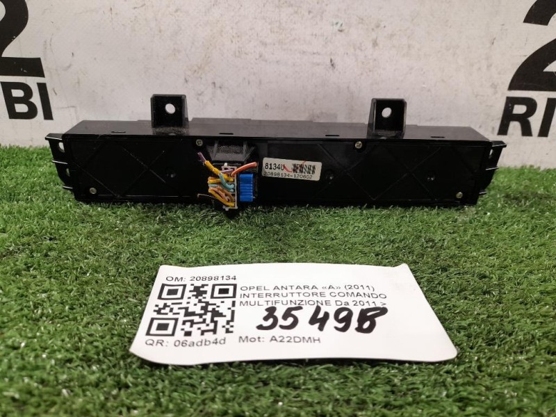 Interruttore Comando Multifunzione 20898134 Opel Antara A 2011