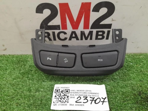 Interruttore Comando Multifunzione 95459691 Opel Mokka 2013