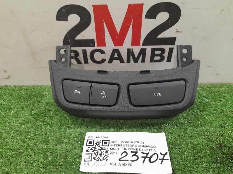 Interruttore Comando Multifunzione 95459691 Opel Mokka 2013