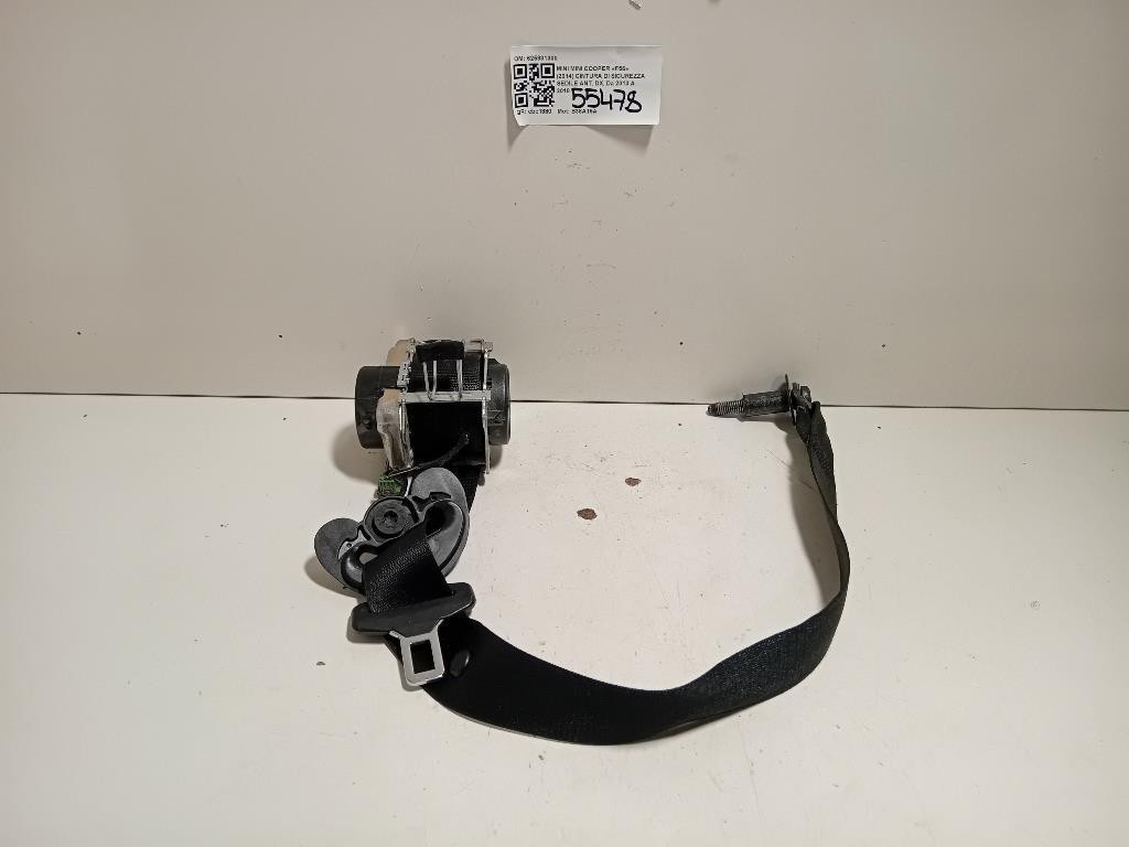 Cintura DI Sicurezza Sedile ANT DX 625831300 Mini MINI Cooper F56 2014