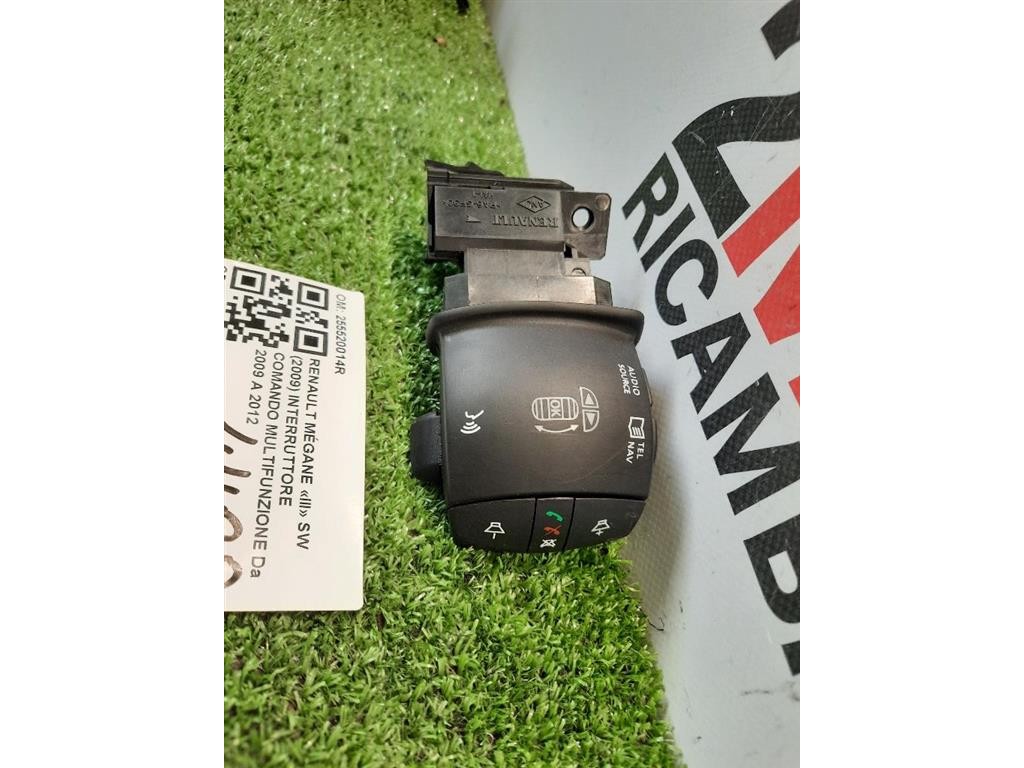 Interruttore Comando Multifunzione 255520014R Renault Mégane III SW 2009
