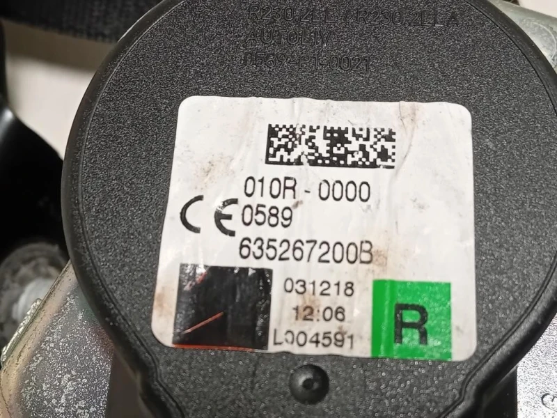 Cintura DI Sicurezza Sedile ANT DX 635267200B Mini MINI Cooper F56 2018