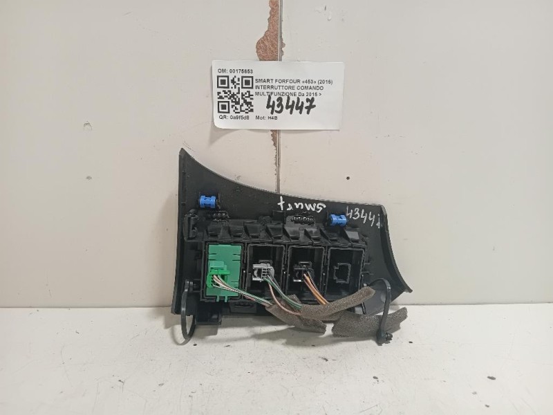 Interruttore Comando Multifunzione 00175653 Smart Forfour 453 2015
