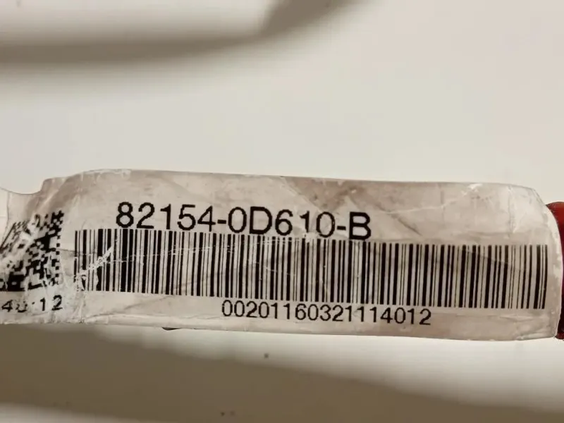 Cablaggio Porta Posteriore SX 82154-0D610 Toyota Yaris IV 2017