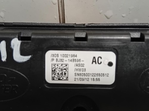 Interruttore Comando Sospensioni BJ32-14B595-AC Land Rover Range Rover Evoque I 2011