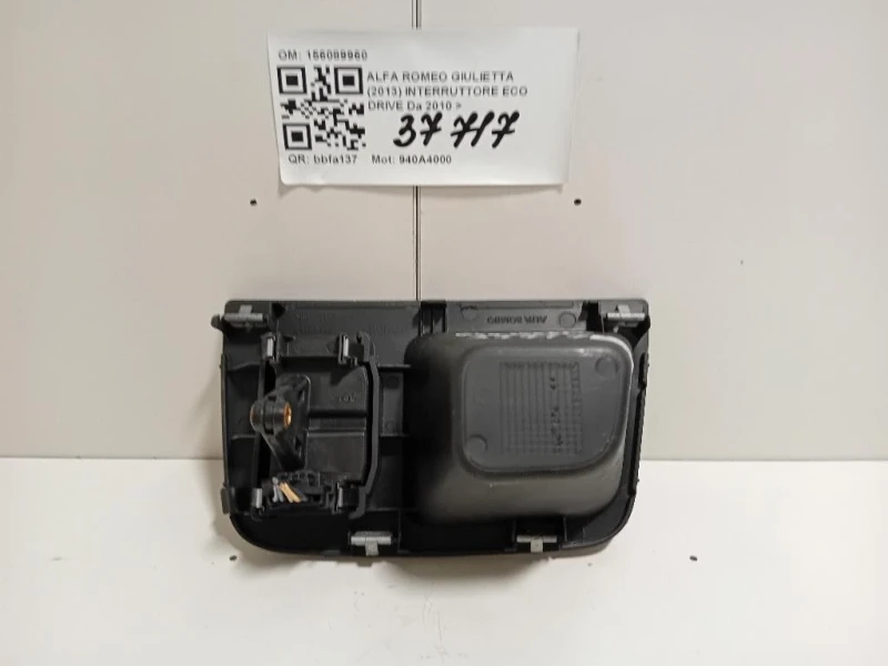 Interruttore ECO Drive 156089960 Alfa Romeo Giulietta 2013