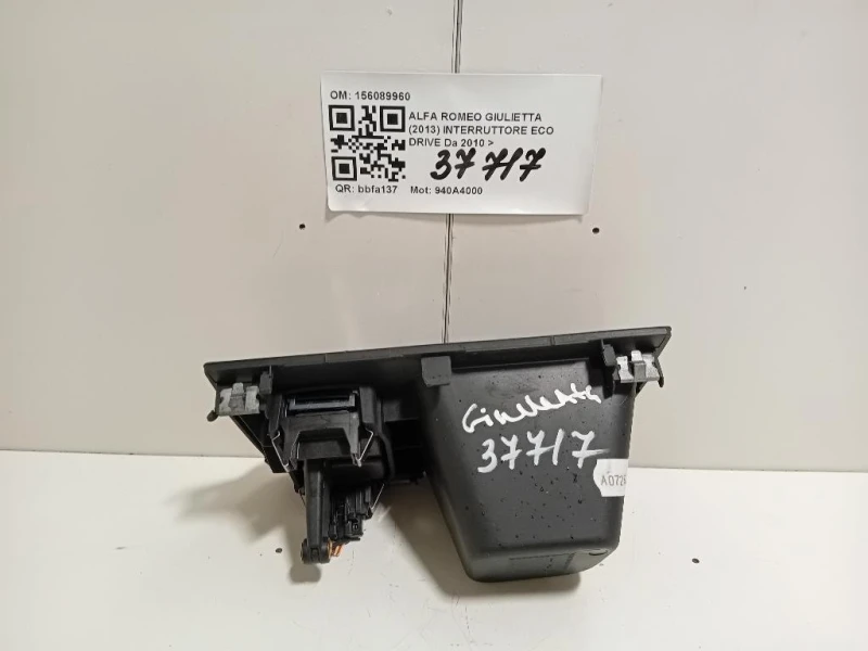 Interruttore ECO Drive 156089960 Alfa Romeo Giulietta 2013