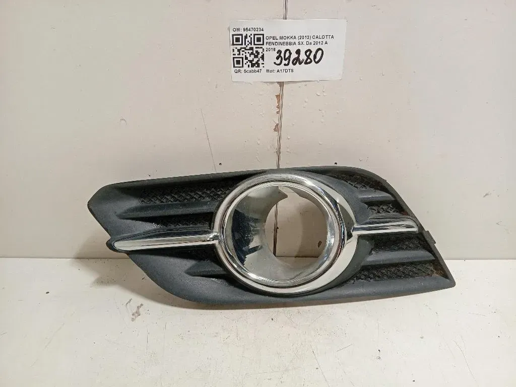 Calotta Fendinebbia SX 95470234 Opel Mokka 2013