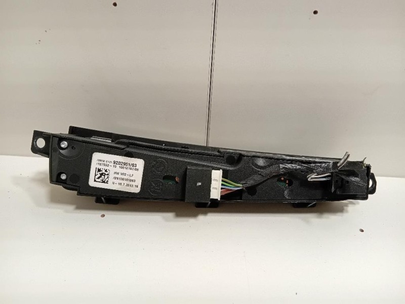 Interruttore ECO Drive 9202951-03 Bmw Serie 5 F10 Berlina 2010