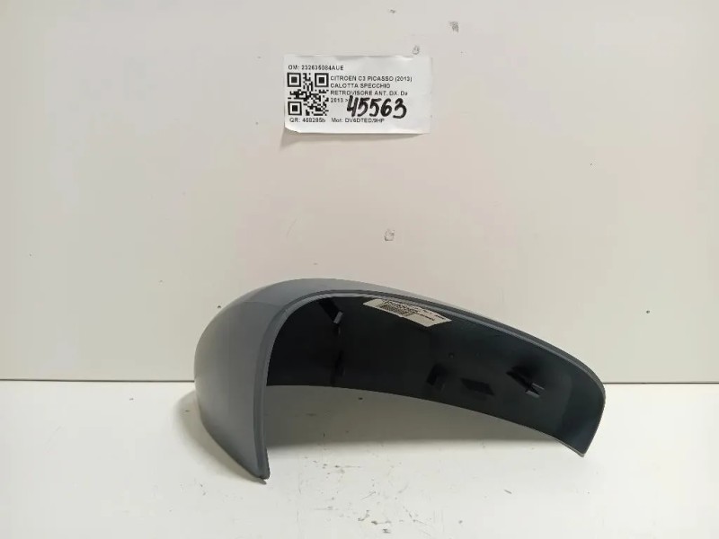 Calotta Specchio Retrovisore ANT DX 98034841VD Citroen C3 Picasso 2013