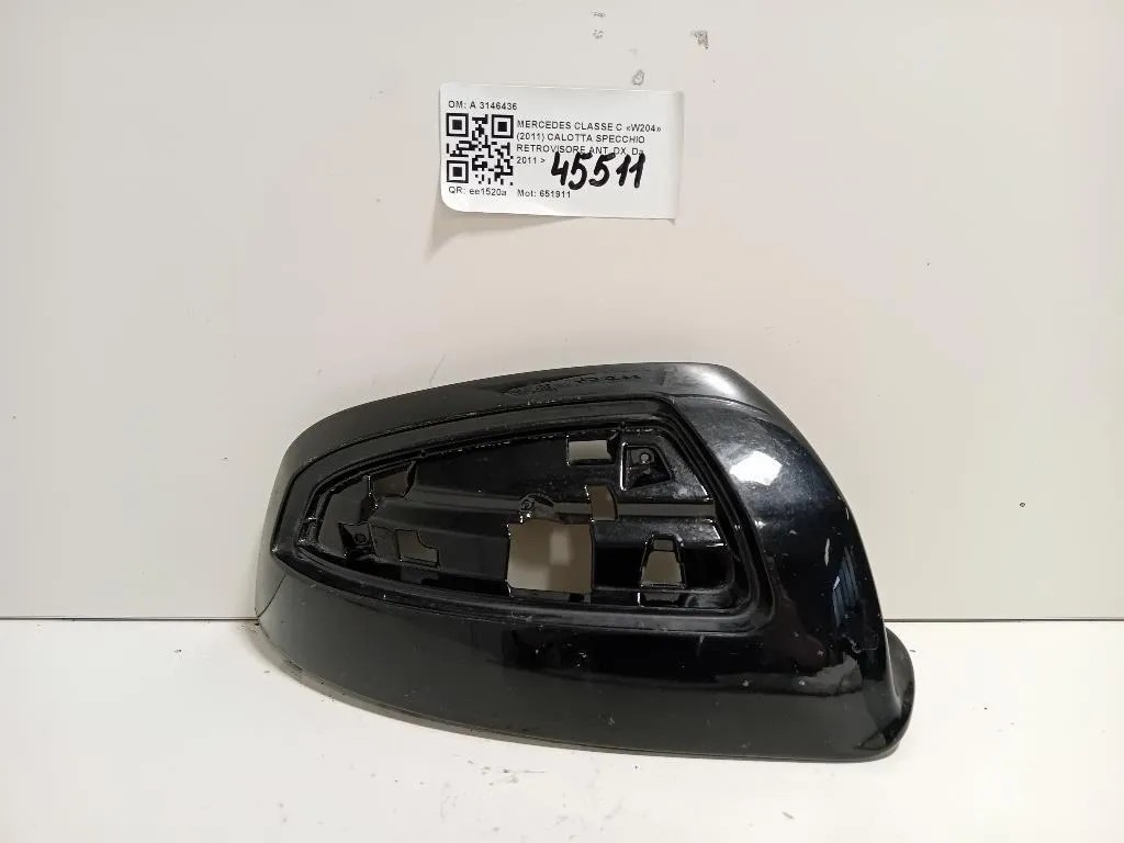 Calotta Specchio Retrovisore ANT DX A 3146436 Mercedes Classe C W204 2011