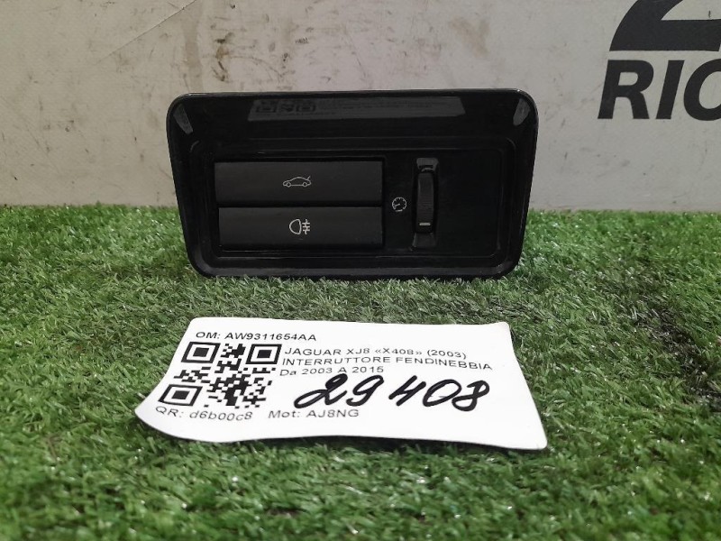 Interruttore Fendinebbia AW9311654AA Jaguar XJ8 X408 2003