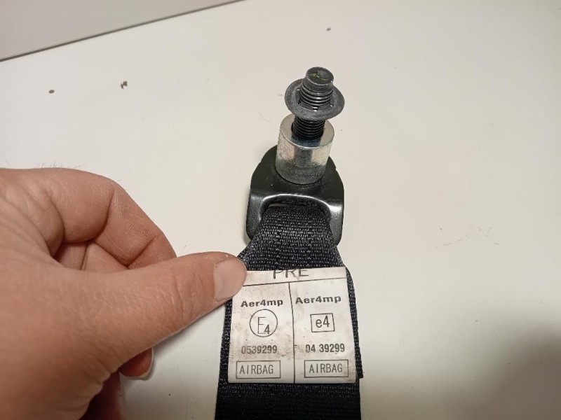 Cintura DI Sicurezza Sedile ANT DX 1085884 Nissan Micra IV 2013