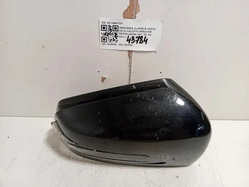 Calotta Specchio Retrovisore ANT DX A2129067301 Mercedes Classe E W212 2013