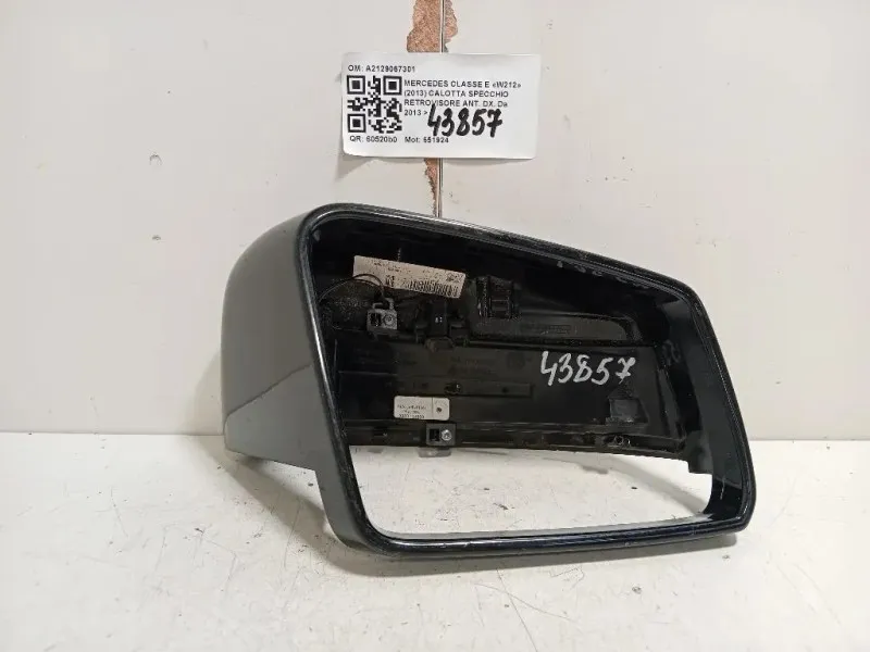 Calotta Specchio Retrovisore ANT DX A2129067301 Mercedes Classe E W212 2013