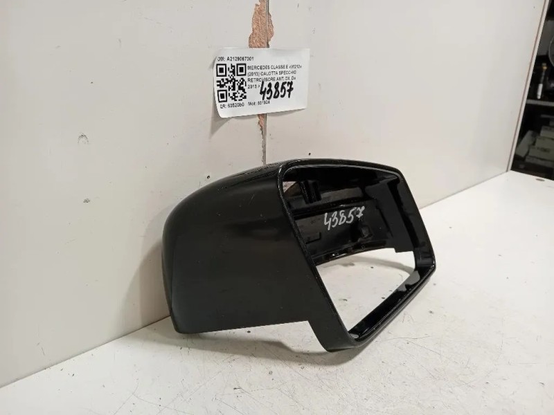 Calotta Specchio Retrovisore ANT DX A2129067301 Mercedes Classe E W212 2013