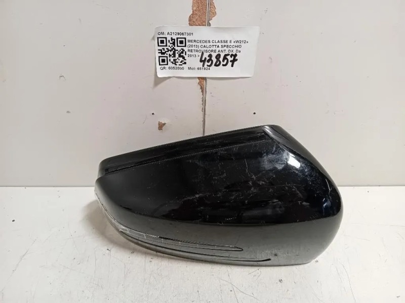 Calotta Specchio Retrovisore ANT DX A2129067301 Mercedes Classe E W212 2013