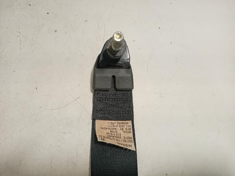 Cintura DI Sicurezza Sedile ANT DX 86884 4X30B Nissan Navara 2010