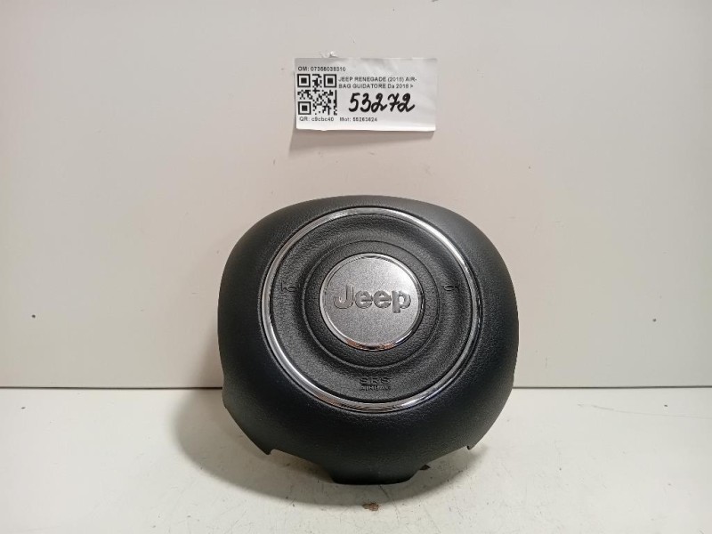 Air-bag Guidatore 07356038310 Jeep Renegade 2018