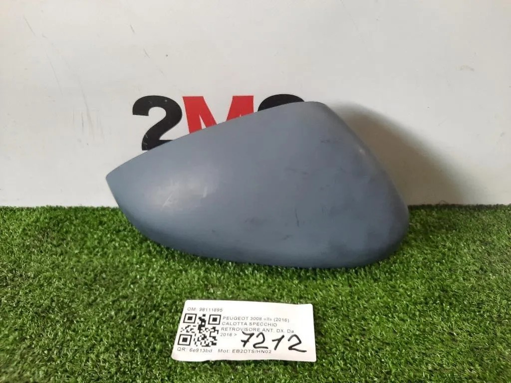 Calotta Specchio Retrovisore ANT DX 98111895 5008 Peugeot 3008 II 2016