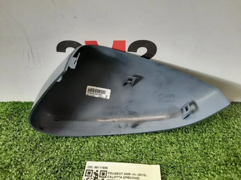 Calotta Specchio Retrovisore ANT DX 98111895 5008 Peugeot 3008 II 2016