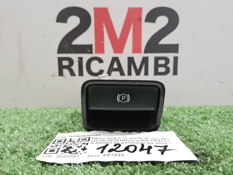 Interruttore Freno A MANO Elettrico A2469050451 Mercedes Classe B W246 2014