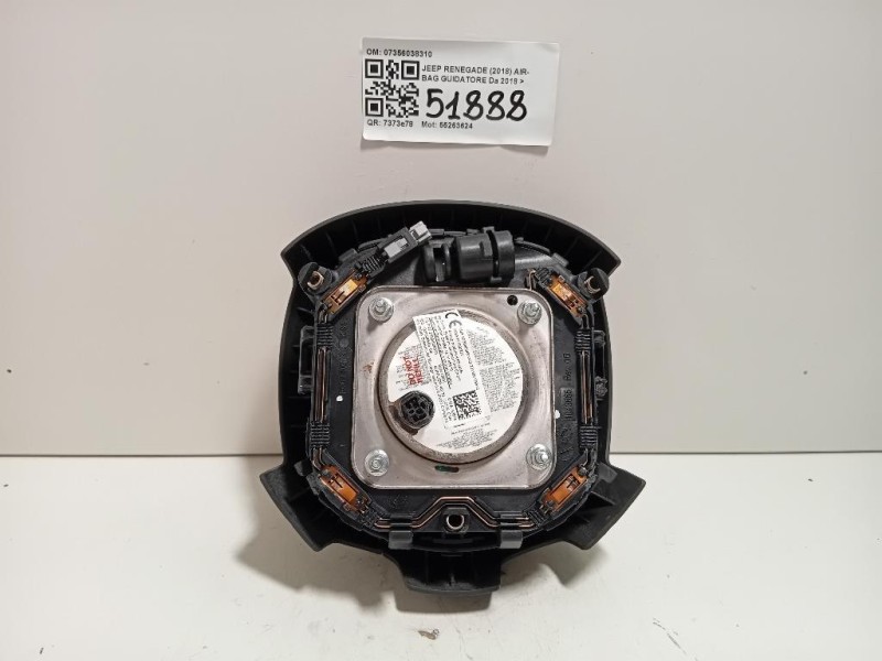 Air-bag Guidatore 07356038310 Jeep Renegade 2018