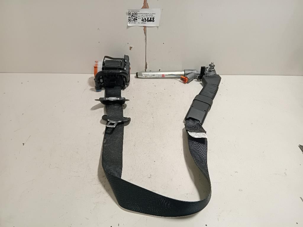 Cintura DI Sicurezza Sedile ANT DX 86884 4EA2A Nissan Qashqai I 2007