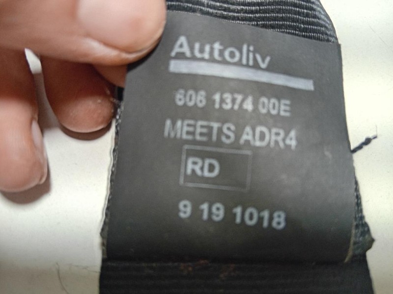 Cintura DI Sicurezza Sedile ANT DX 86884JD000 Nissan Qashqai I 2007