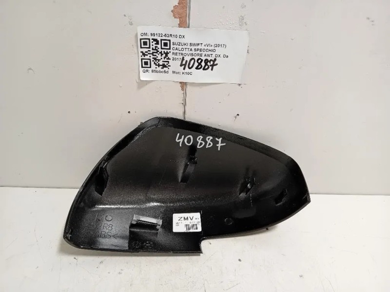 Calotta Specchio Retrovisore ANT DX 99122-53R10 DX Suzuki Swift VI 2017