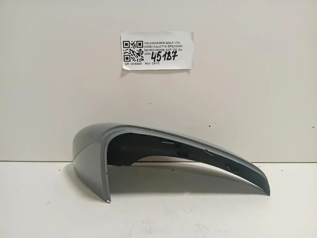 Calotta Specchio Retrovisore ANT DX 5K0857538A9B9 Volkswagen GOLF VI 2009